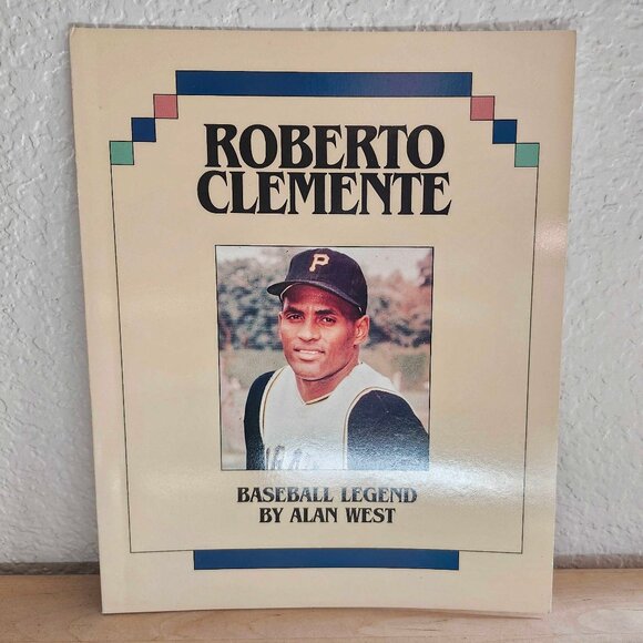 VGUC Vintage 1993 Roberto Clemente : Baseball Legend Book by Alan West - Picture 1 of 3